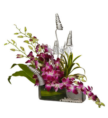 ORCHIDS IN VASE