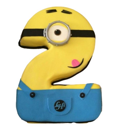 2kg Minion 2 no. Cake