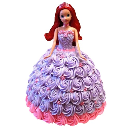 Barbie in Roses Cake 2kg