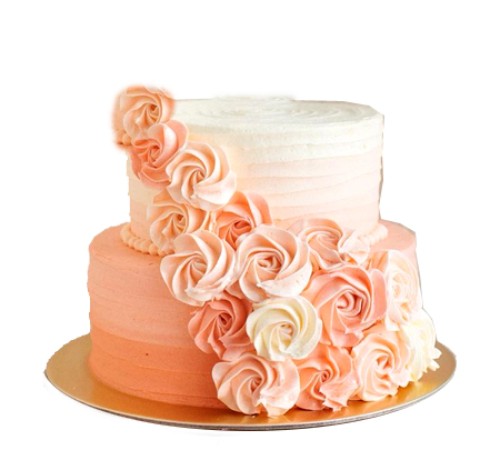 Peach-Cream-Cake