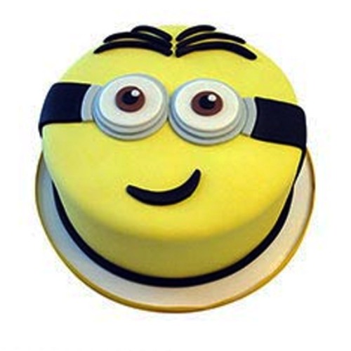 1kg Minion round Cake